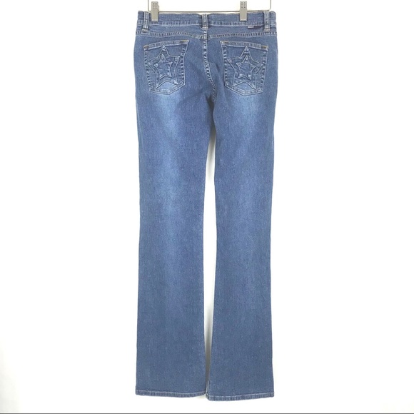 Tommy Bootcut Jeans Size 1 Women Juniors Blue - Picture 4 of 8